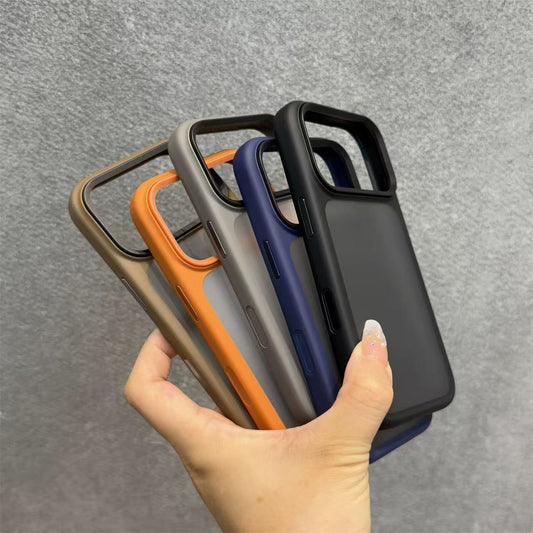 Matte Frosted Shockproof iPhone Case
