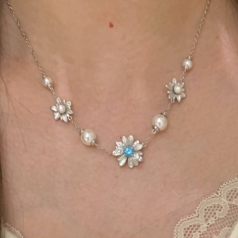 Paraiba Daisy Pearl Jewelry Set
