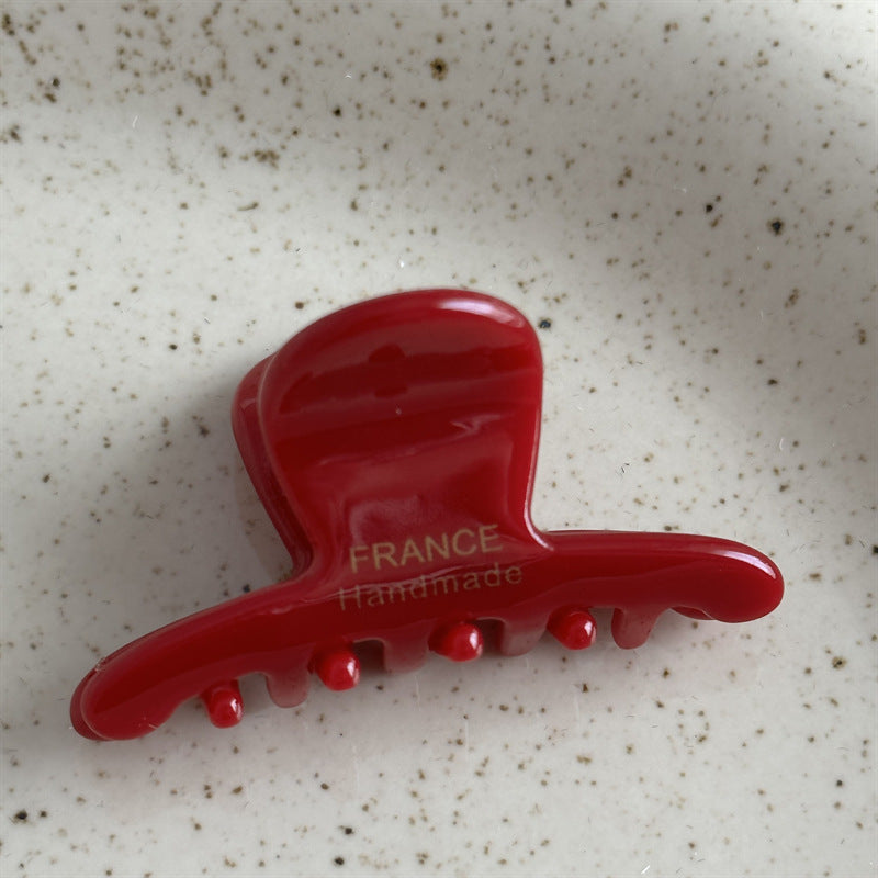 Mini Gold-Acetate Hair Claw