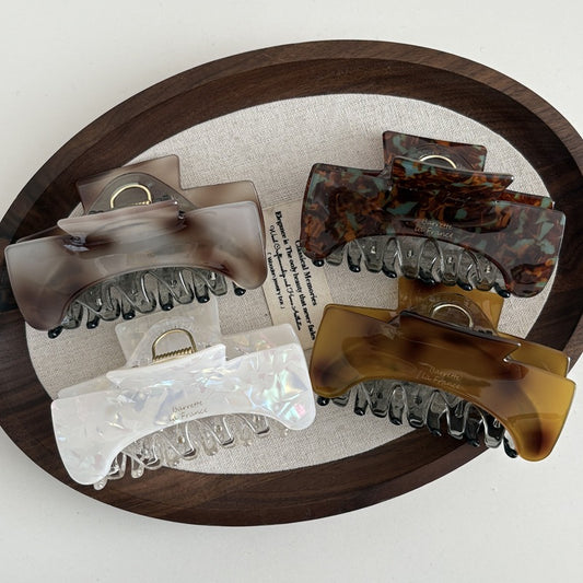 Large Acetate Hair Claw Clip