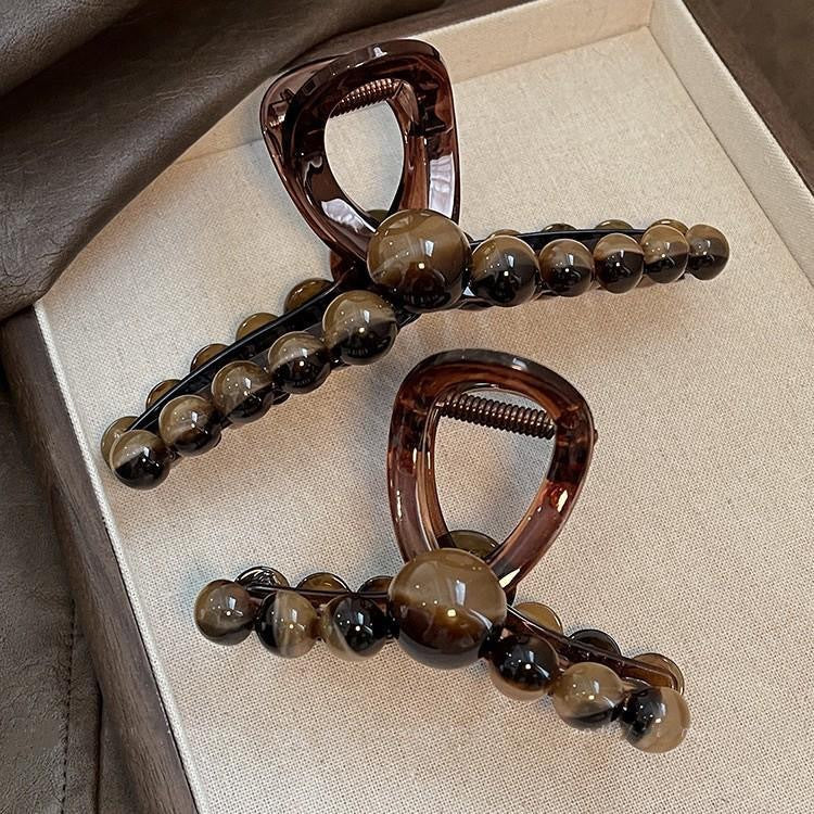 Gradient Bead Hair Claw