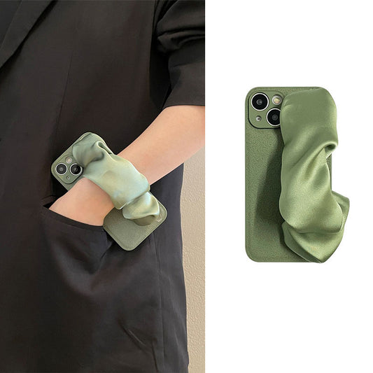 Satin Wrist Strap iPhone Case