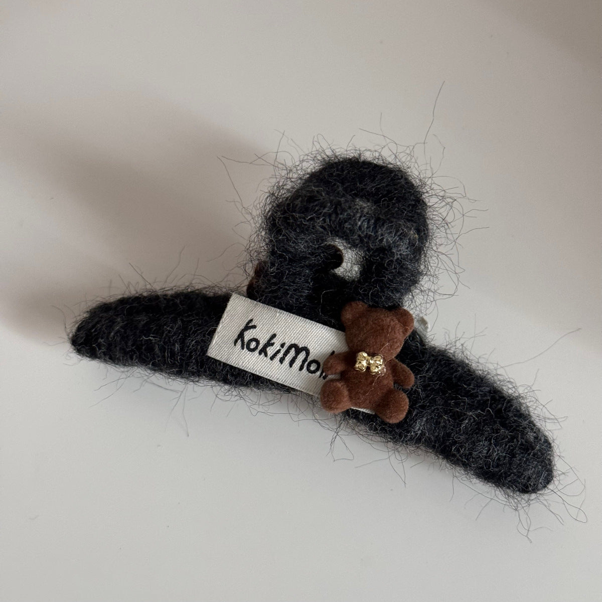 Autumn Winter Plush Bear Hair Claw