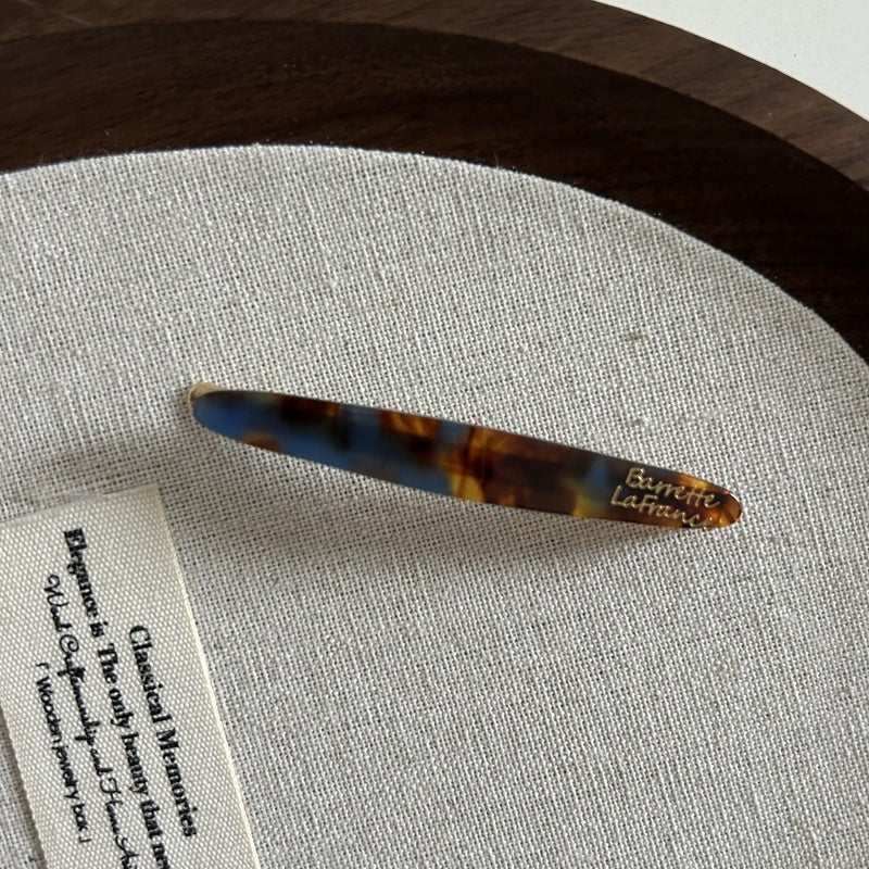 Acetate Straight Hair Clip