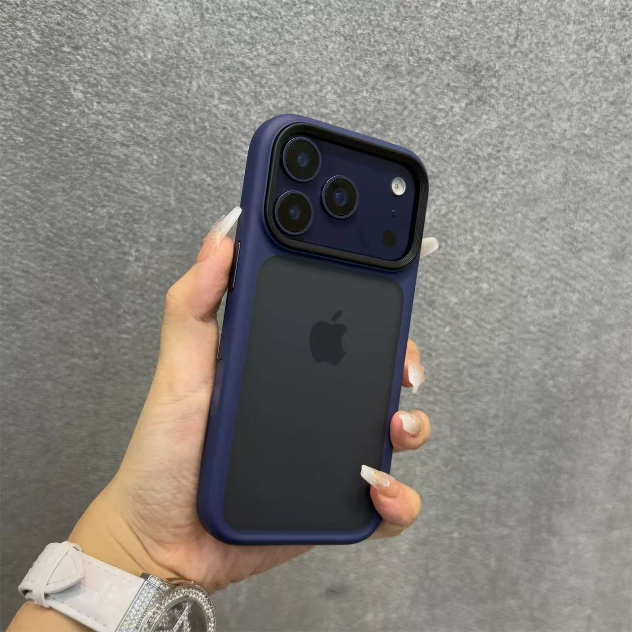 Matte Frosted Shockproof iPhone Case