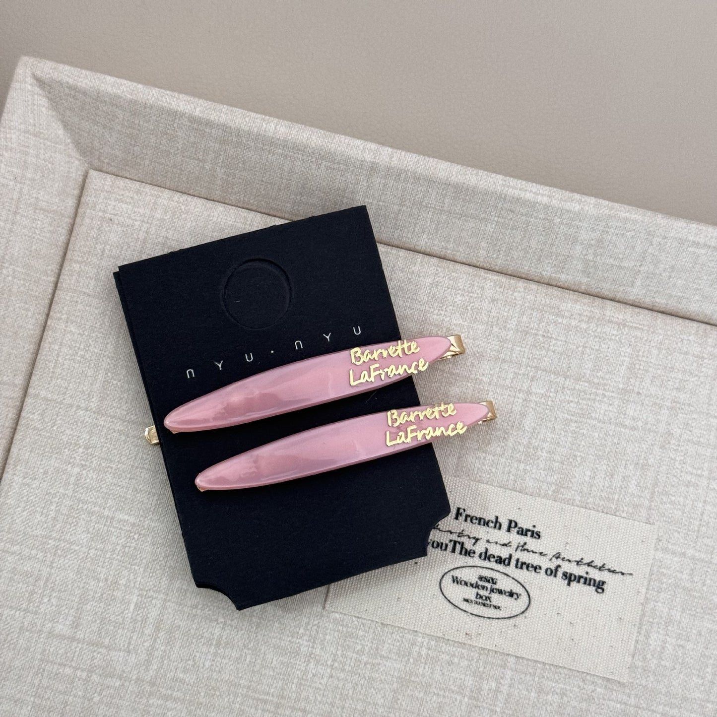 Acetate Barrette Hair Clip