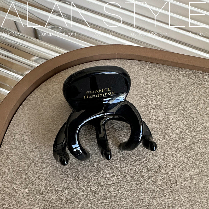 Thick 4mm Red Hair Clip