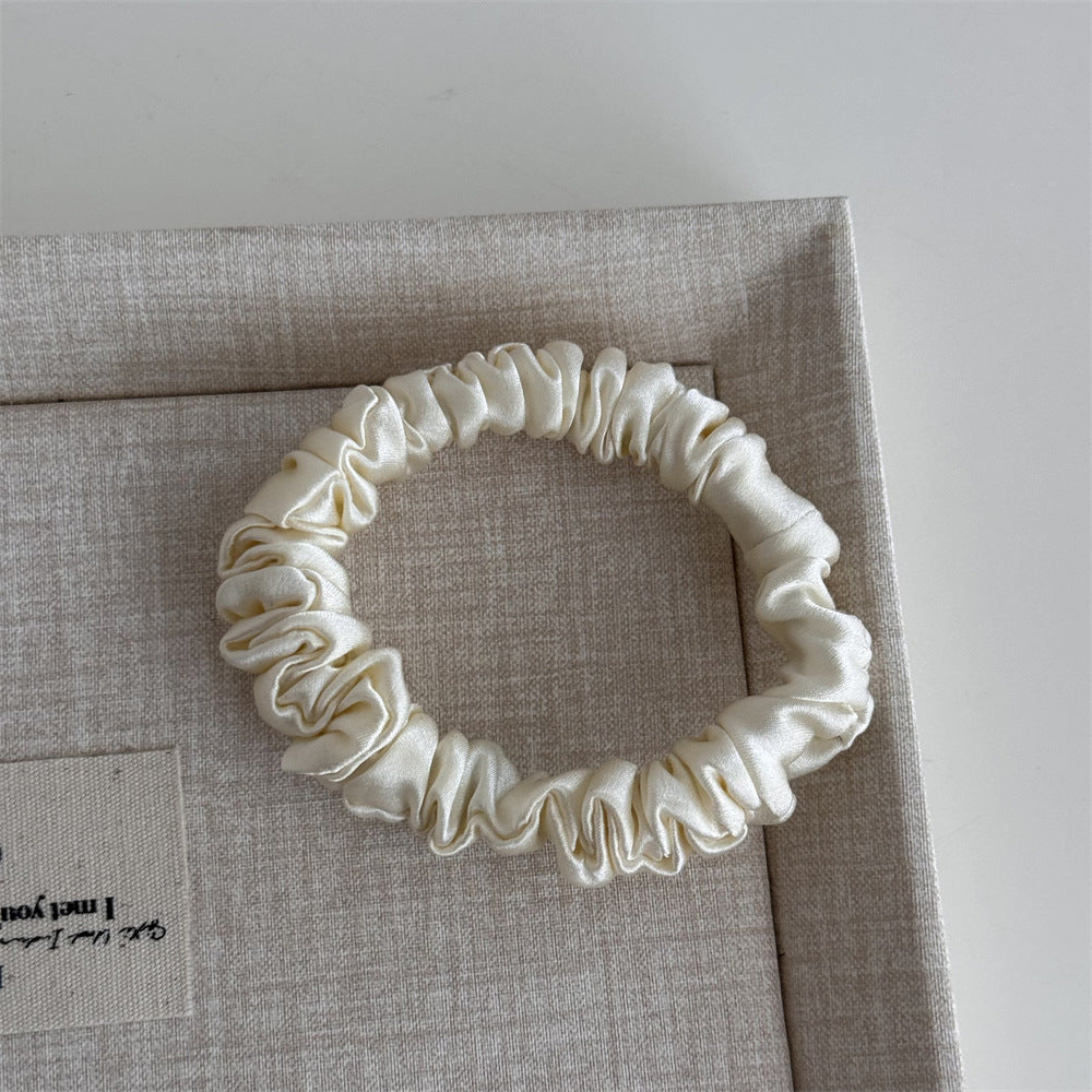 Silk Fabric Mini Hair Tie