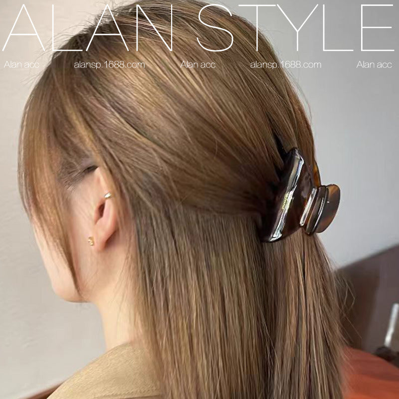 Simple Acetate Medium Hair Clip