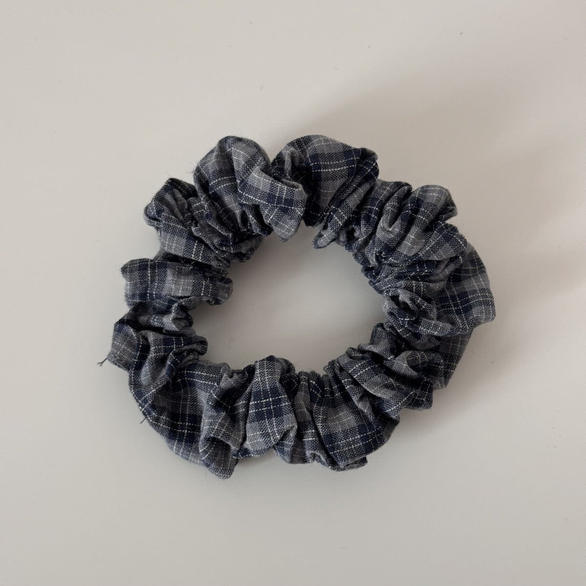 Polka Dot Ruffle Mini Scrunchie