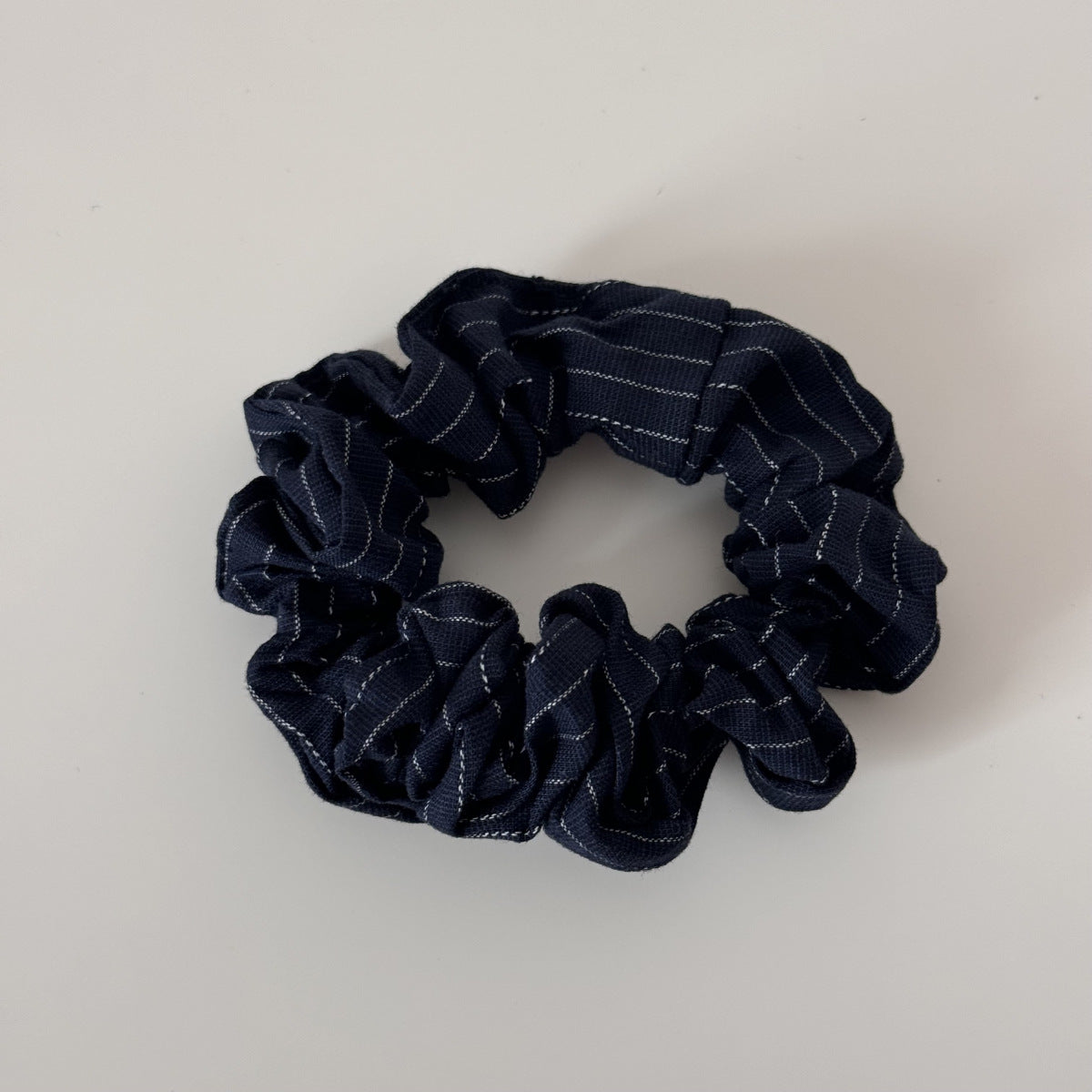 Polka Dot Ruffle Mini Scrunchie