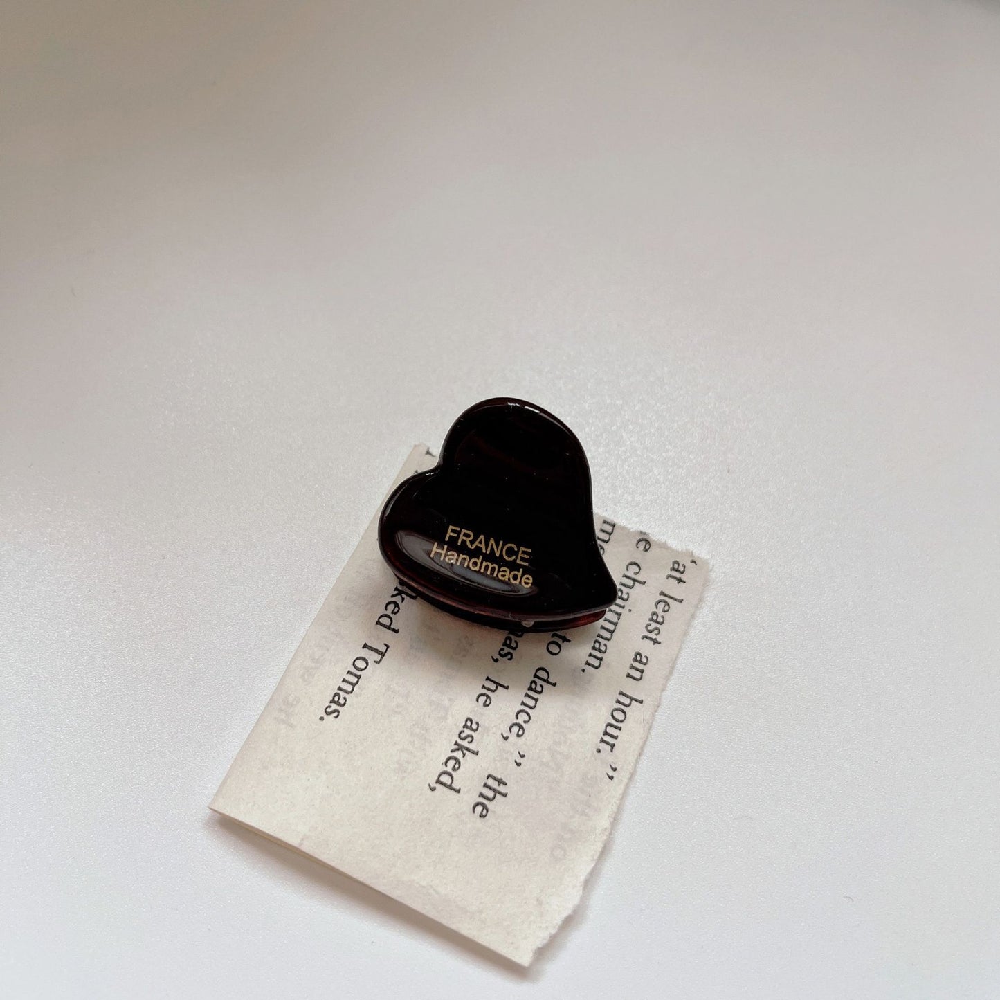 Mini Heart Hair Claw Clip