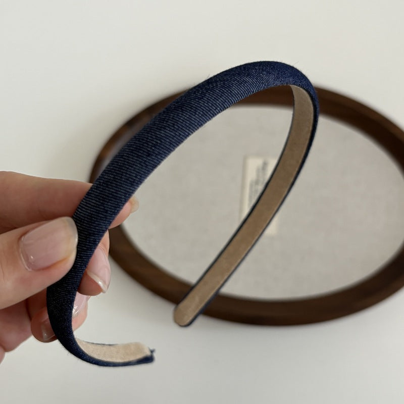 Denim Blue High-Crown Hairband