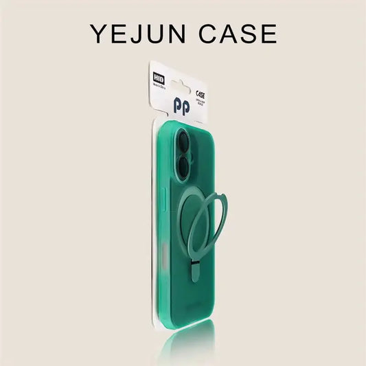 Magnetic Ring Holder iPhone Case with Lens Protection