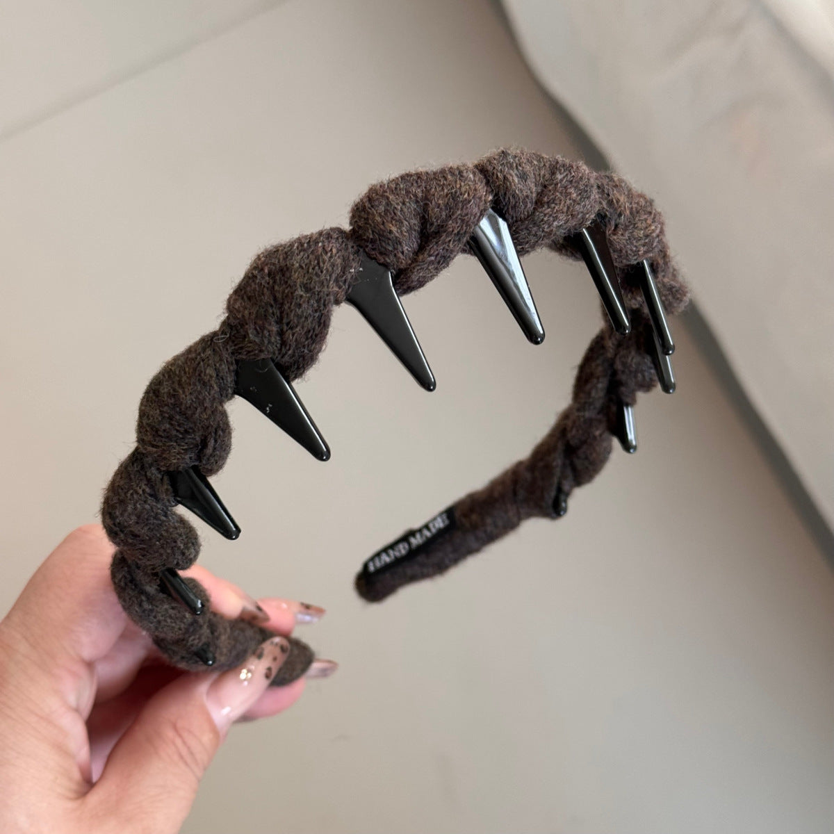 Twisted Braided Wide-Tooth Headband