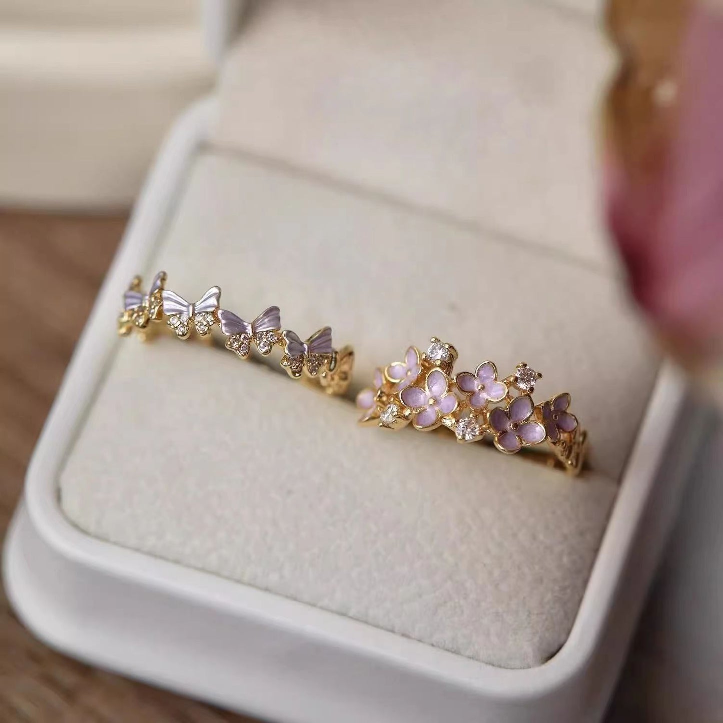 Fairy Alloy Butterfly Ring