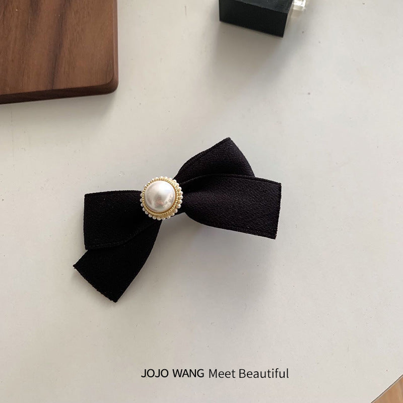 Pearl Bow Hair Tie