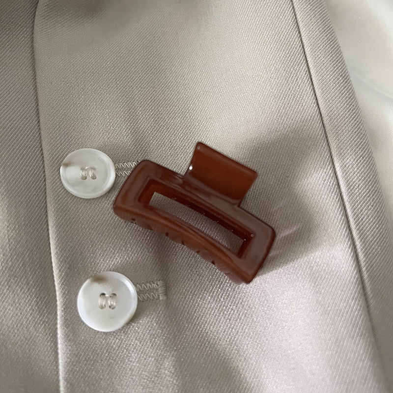 Delicate Cross Mini Hair Claw