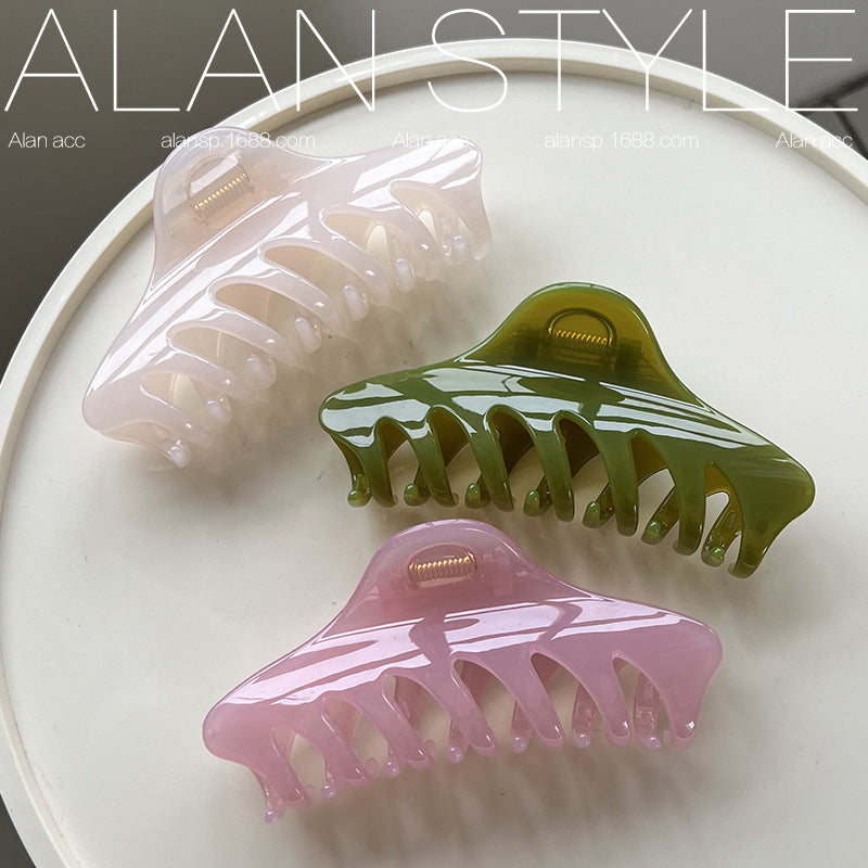 14cm Spine Acetate Hair Clip