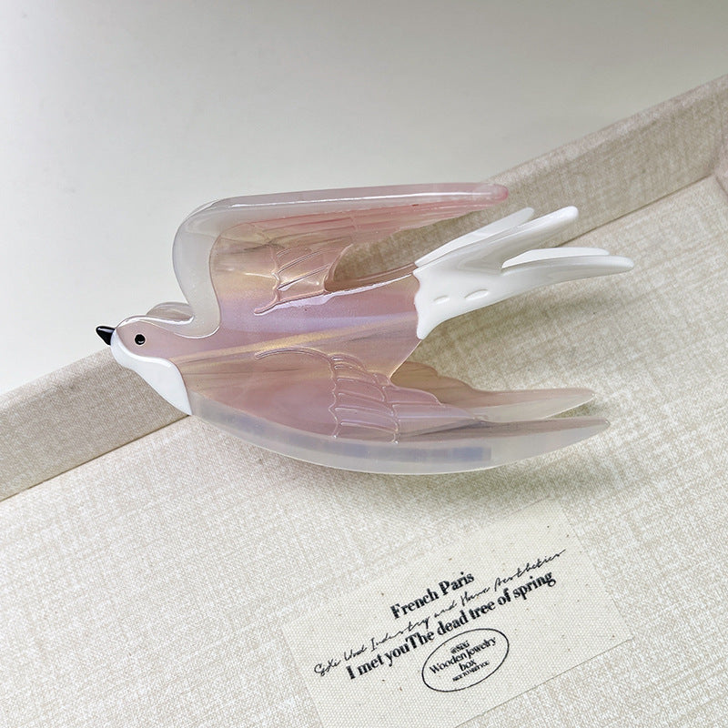 Swallow Acetate Claw Clip