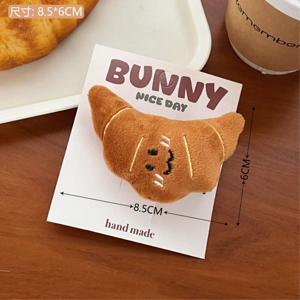 Cute Plush Cartoon Hair Clip
