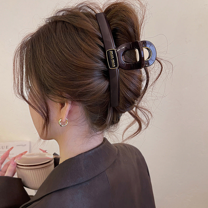 Oversized 13cm Strong-Hold Hair Claw