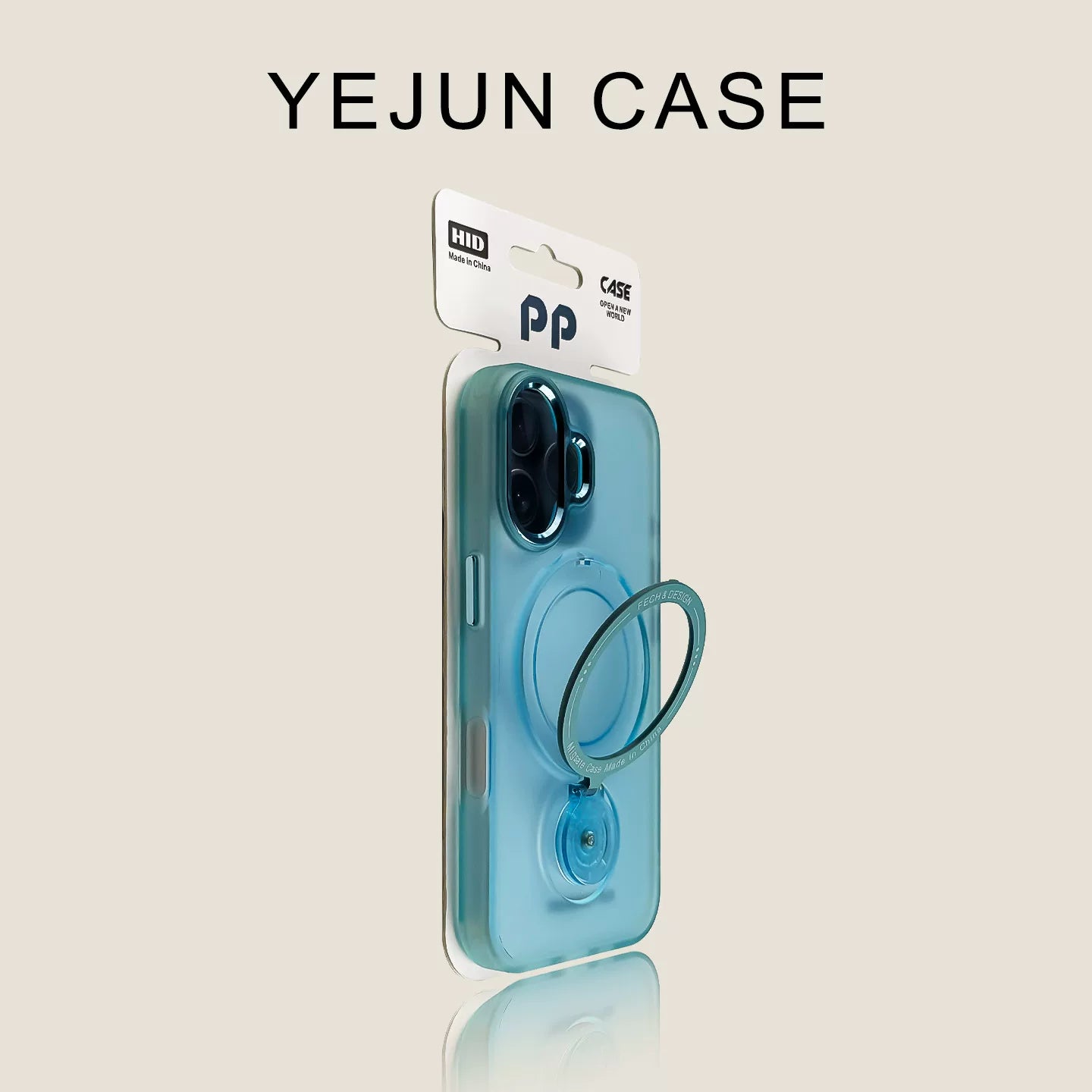 Deep Purple 360° Rotating MagSafe Stand Case