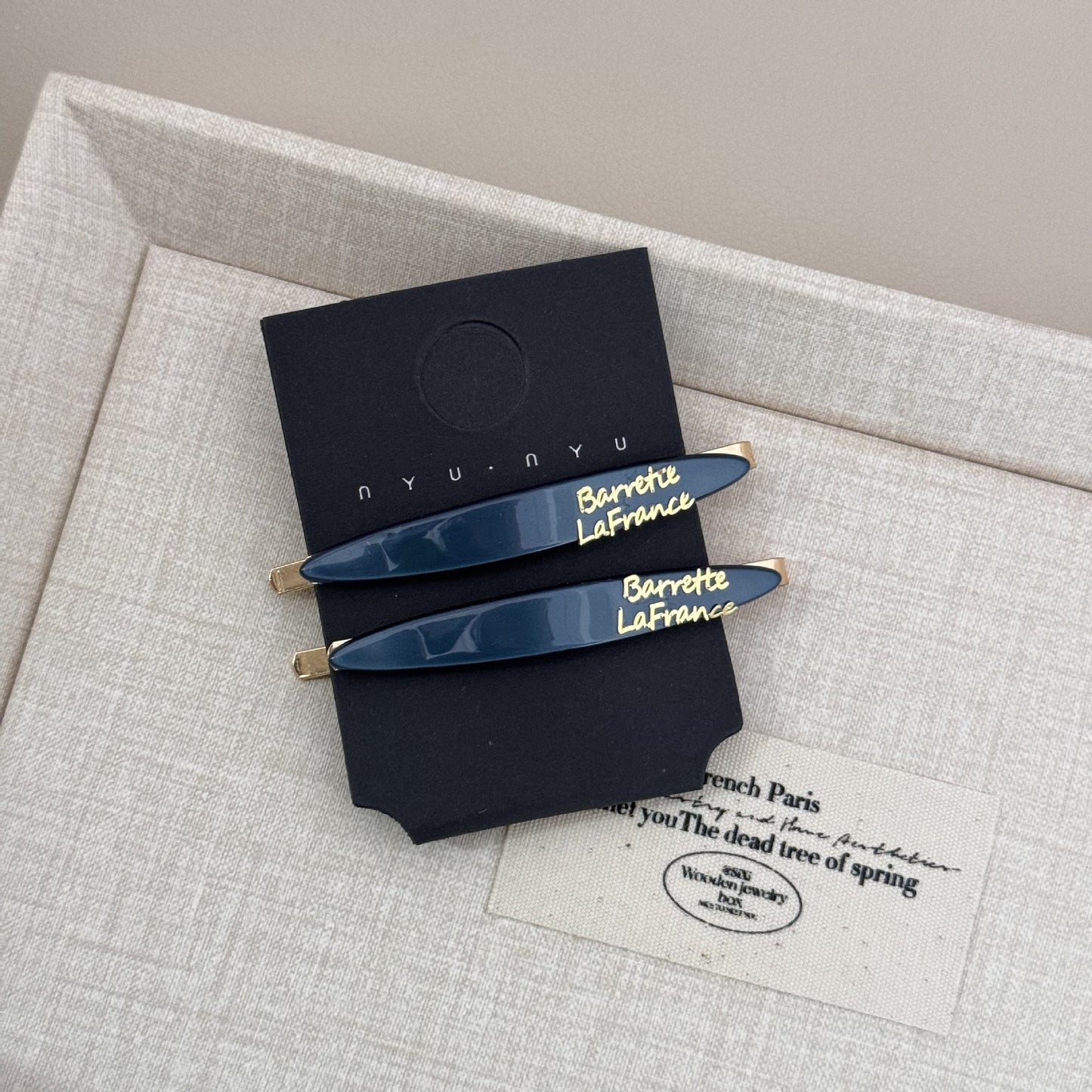 Acetate Barrette Hair Clip