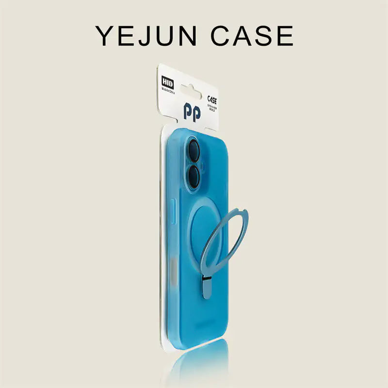 Magnetic Ring Holder iPhone Case with Lens Protection