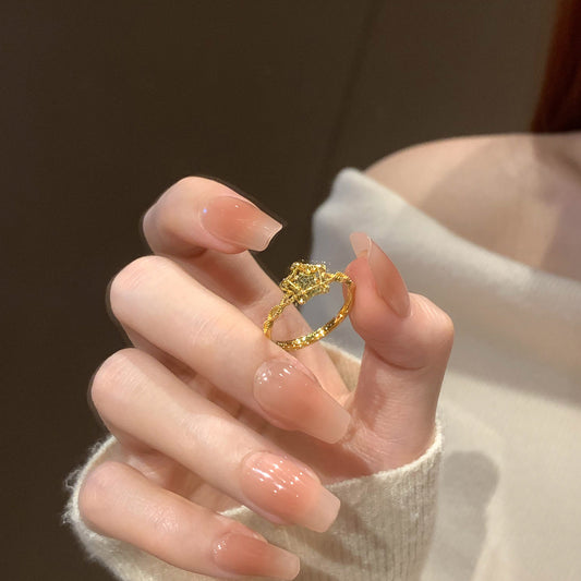 Sparkling Star Index Ring