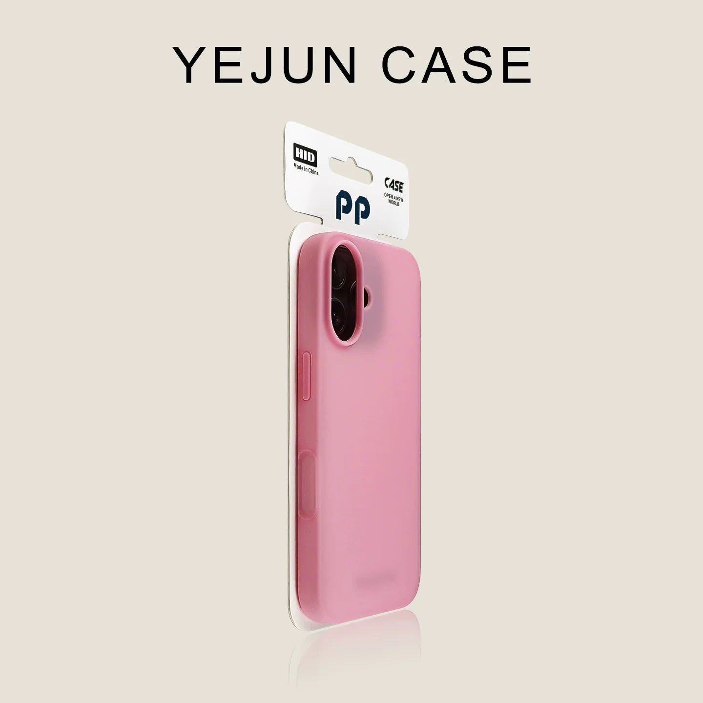 Minimalist Semi-Clear Case - Arctic White Edition