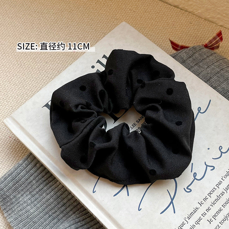 Luxury Black Bow Hair Tie