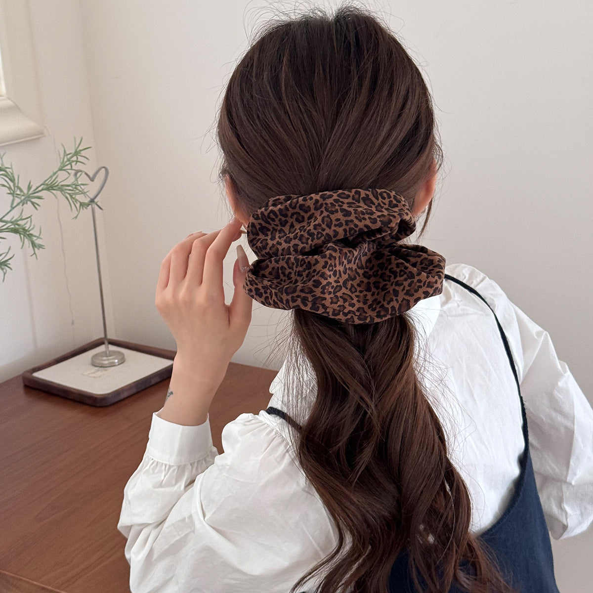 French Velvet Large Scrunchie