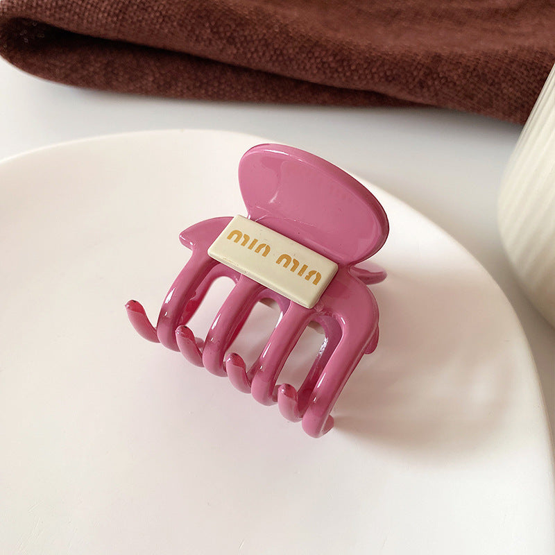 Korean Pearl Mini Hair Claw Clip