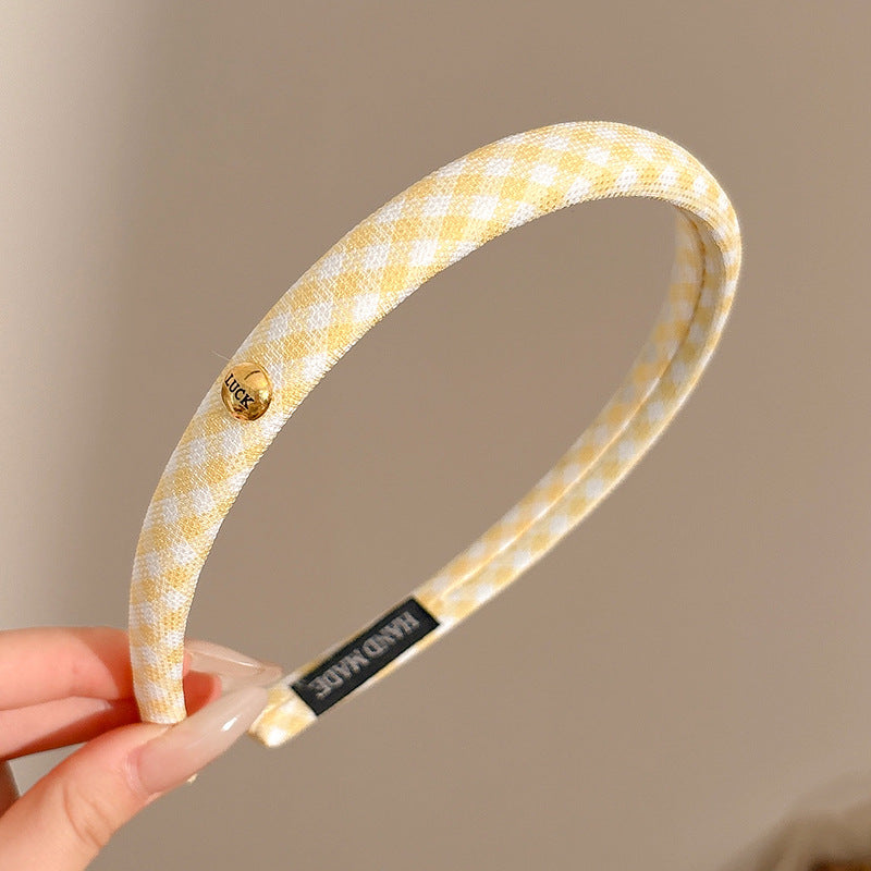 Luxury Wide-Top Hair Headband