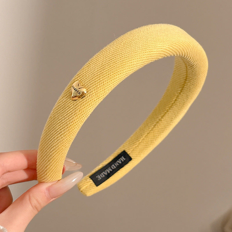 Luxury Wide-Top Hair Headband