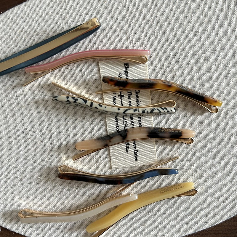 Acetate Straight Hair Clip