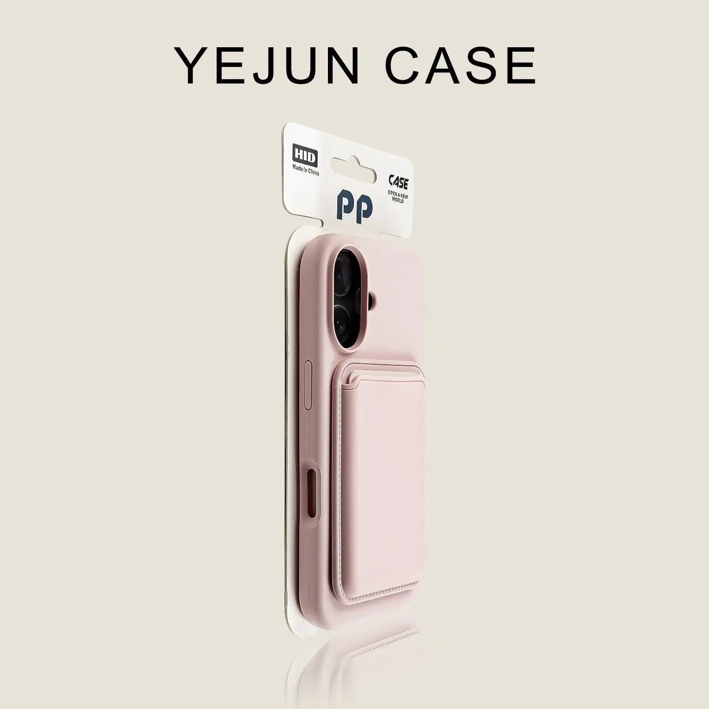 Silicone Magnetic Card Holder iPhone Case