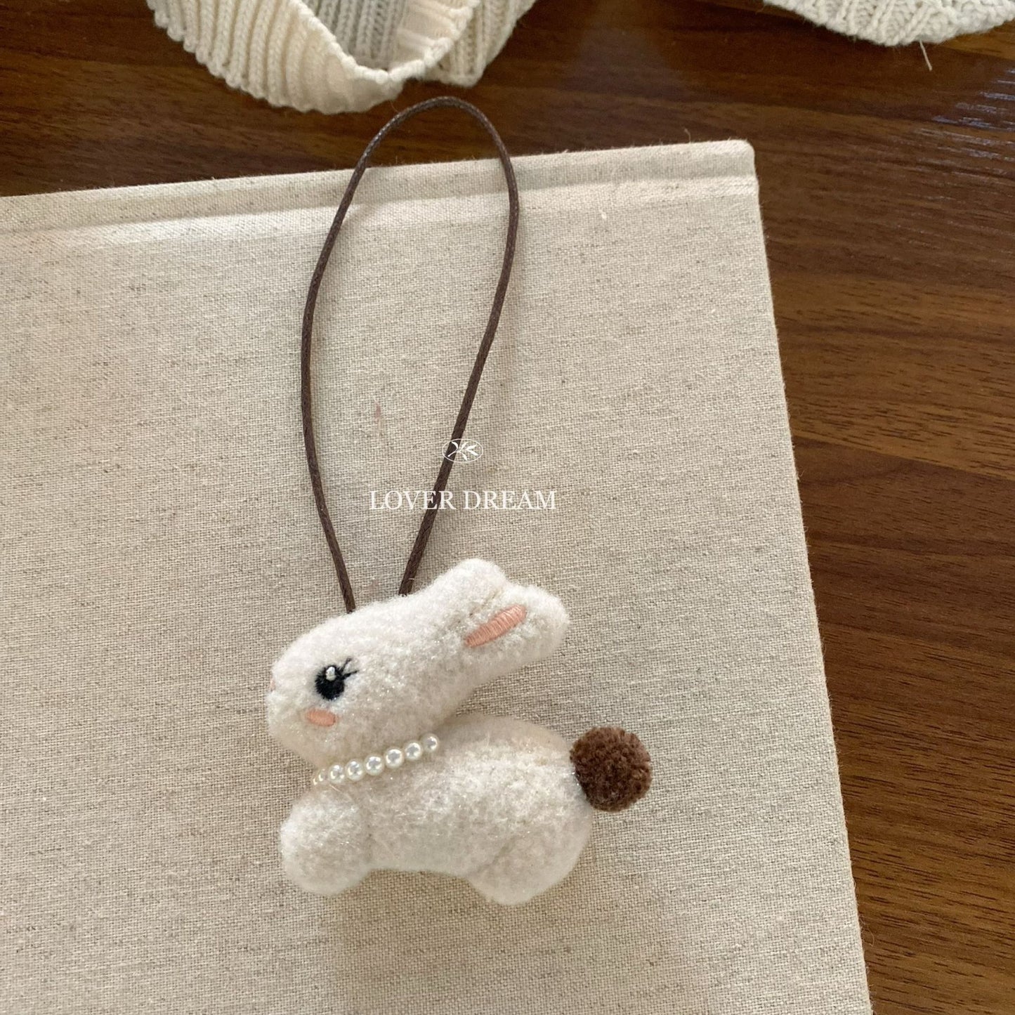 Red New Year Bear & Bunny Keychain