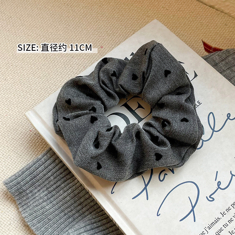 Luxury Black Bow Hair Tie