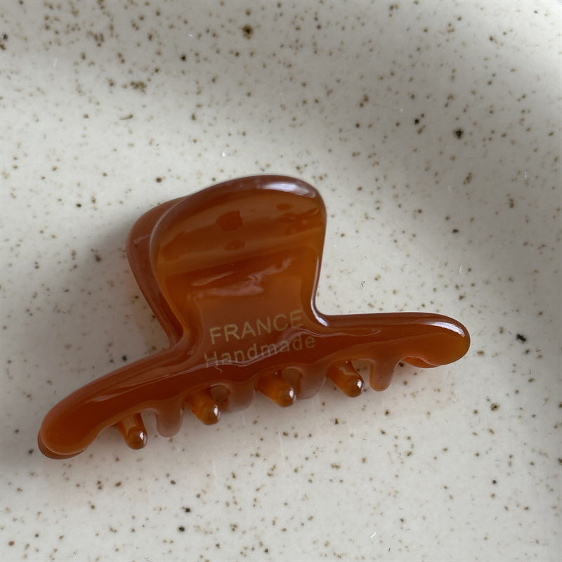 Mini Gold-Acetate Hair Claw