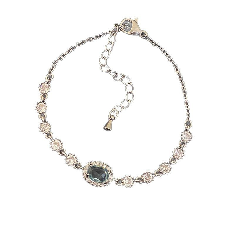 Sky Gem – Topaz & Zircon Bracelet