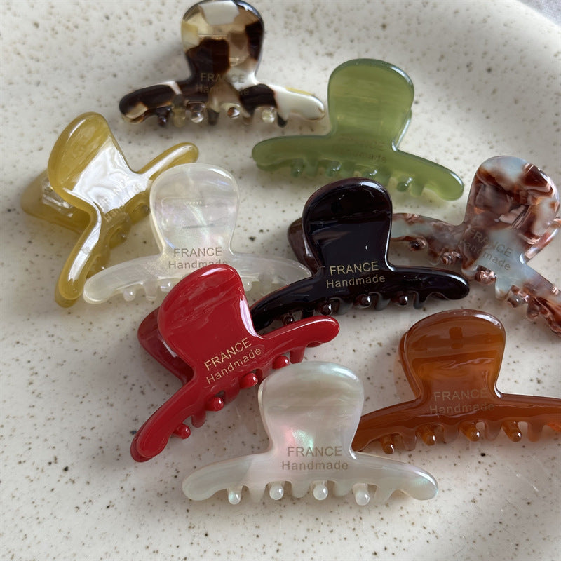 Mini Gold-Acetate Hair Claw