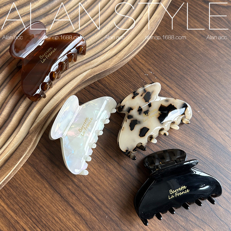 Simple Acetate Medium Hair Clip