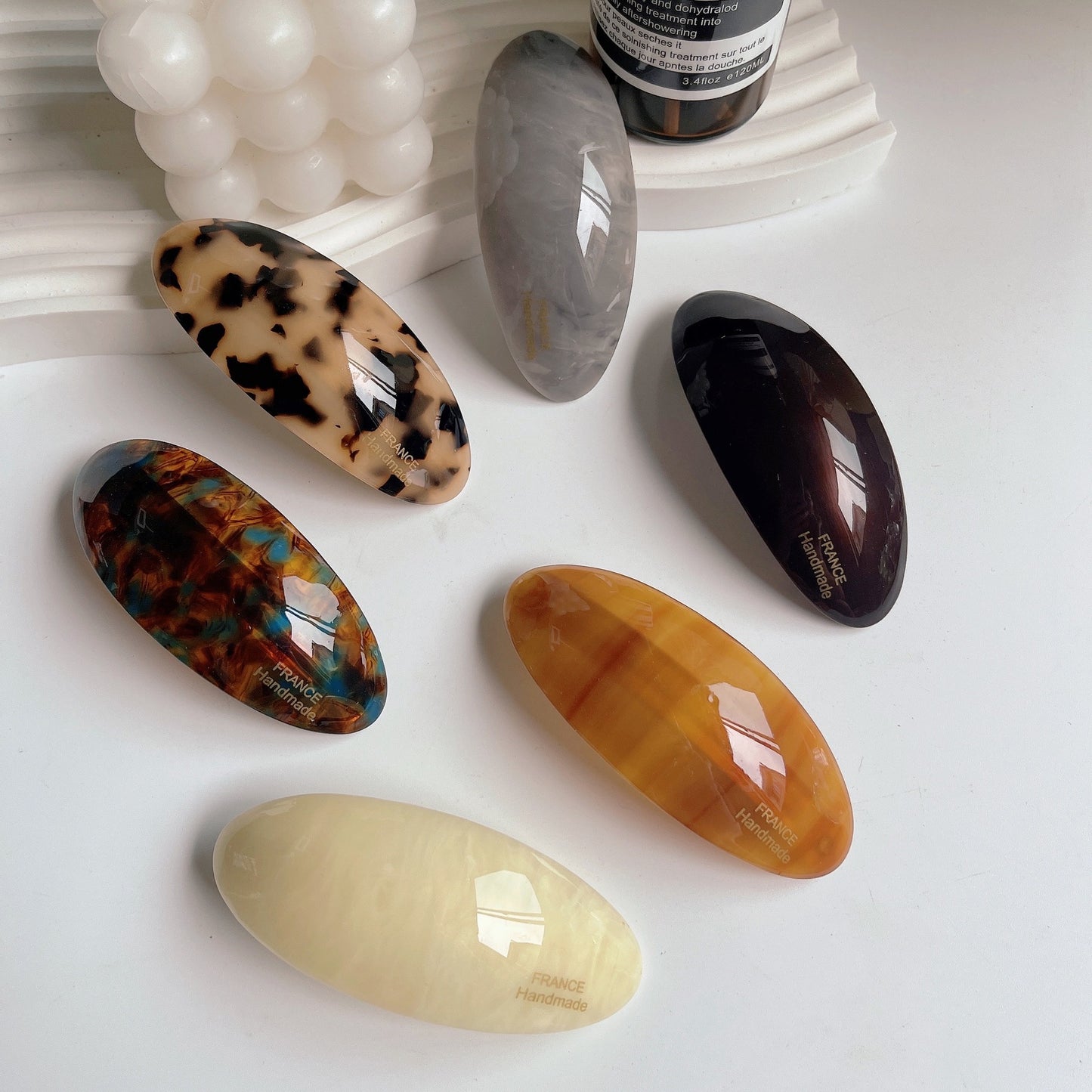 Korean Acetate Half-Up Hair Clip