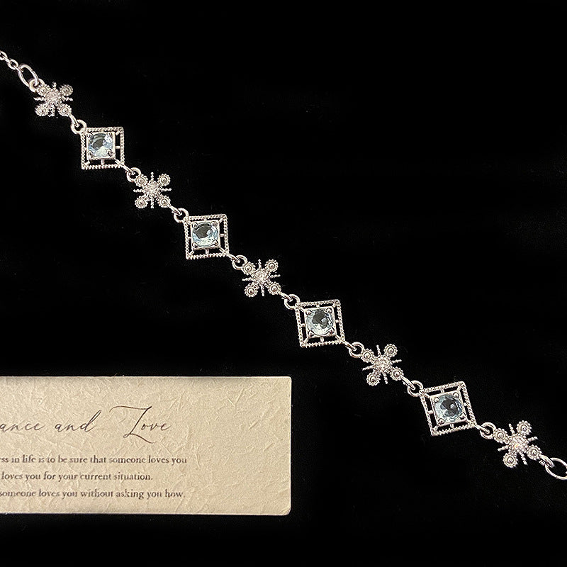 Sky Gem – Topaz & Zircon Bracelet