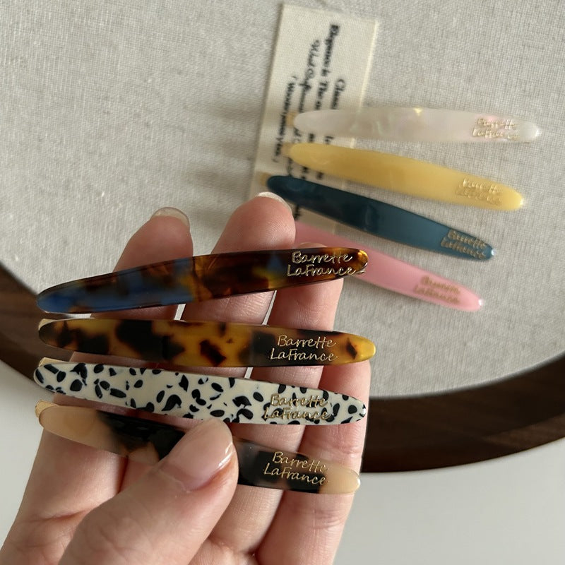 Acetate Straight Hair Clip