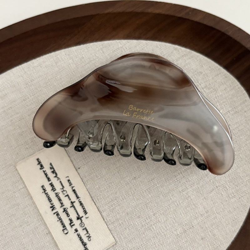 Vintage Acetate Triangle Hair Claw