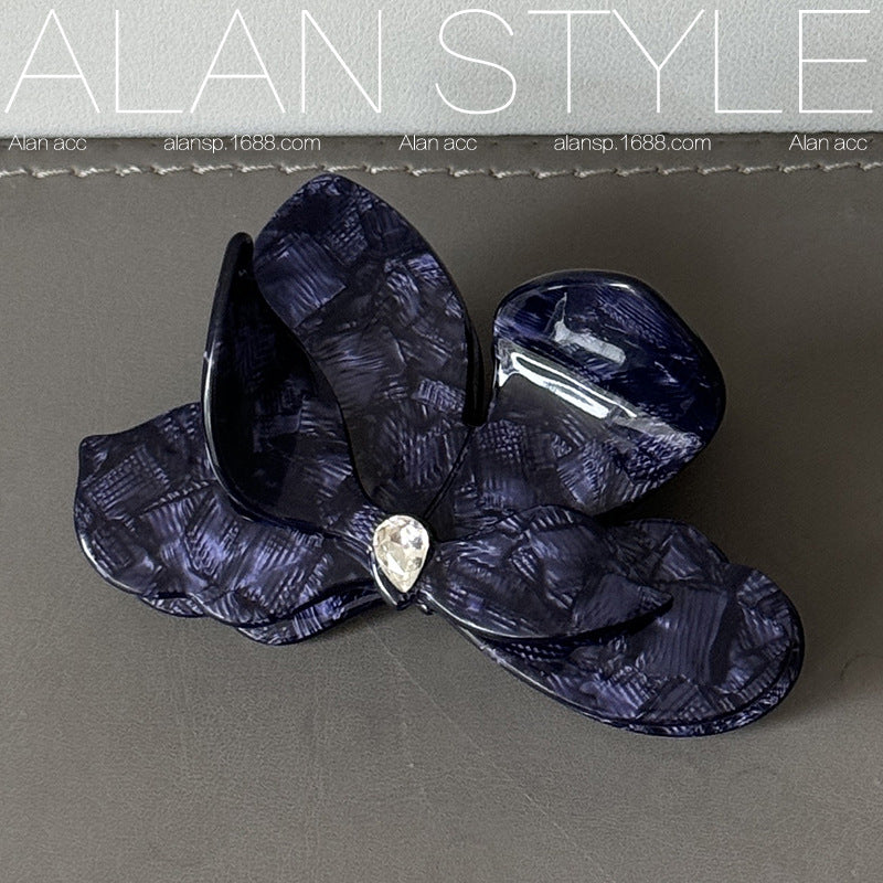 Bougainvillea Acetate Hair Clip