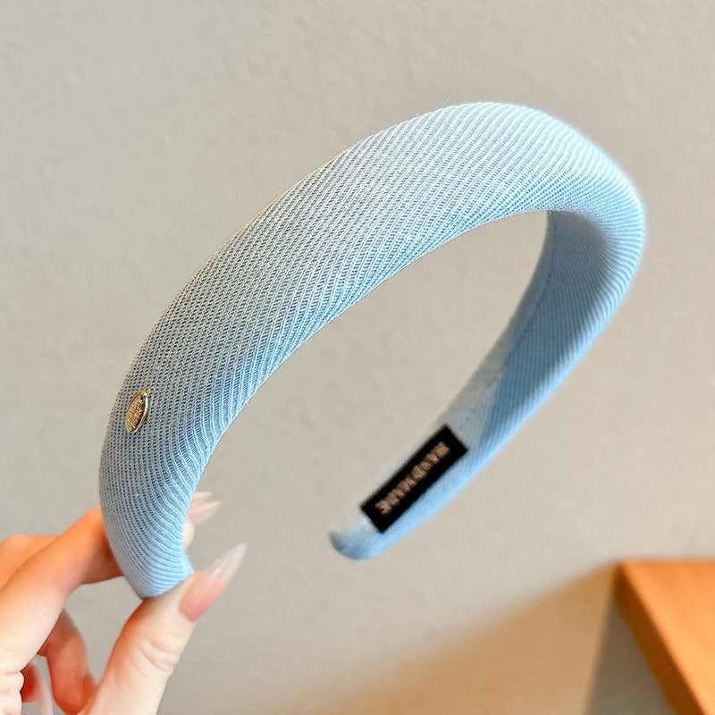 Luxury Wide-Top Hair Headband